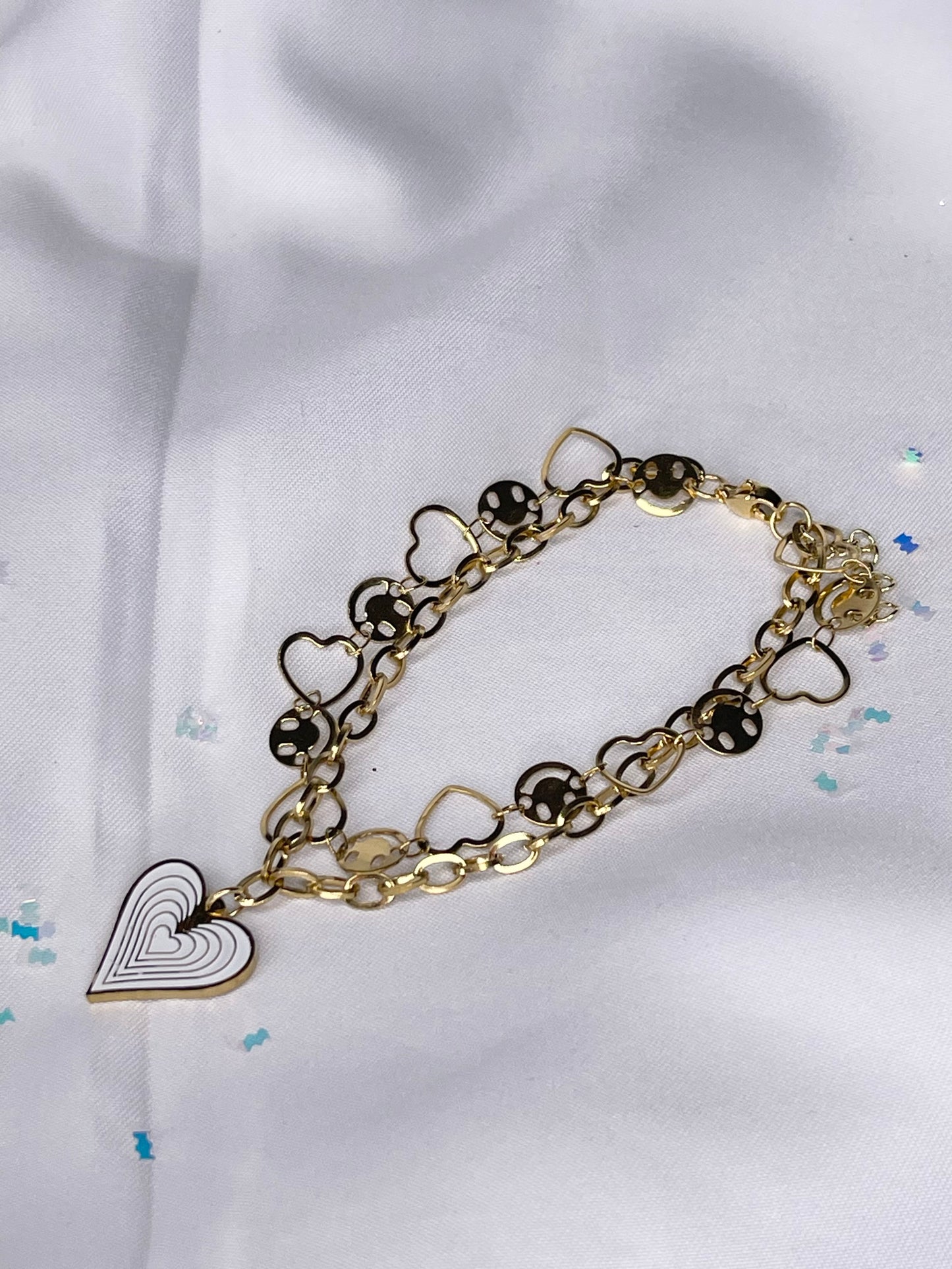 Stainless Heart Bracelet