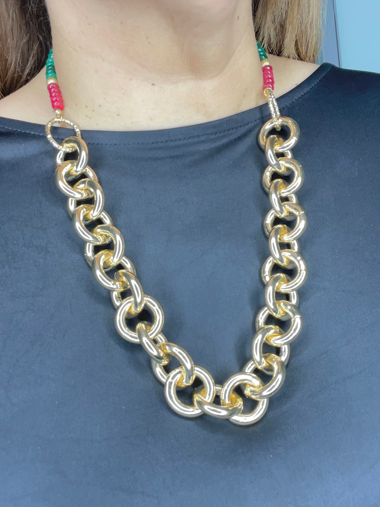 Scarlet Long Necklace