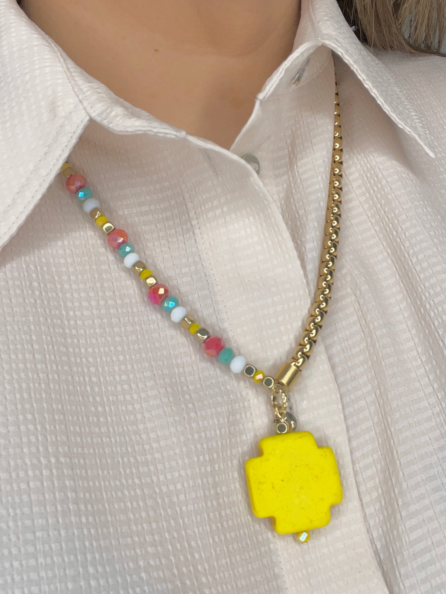 Yellowstone Cross Necklace