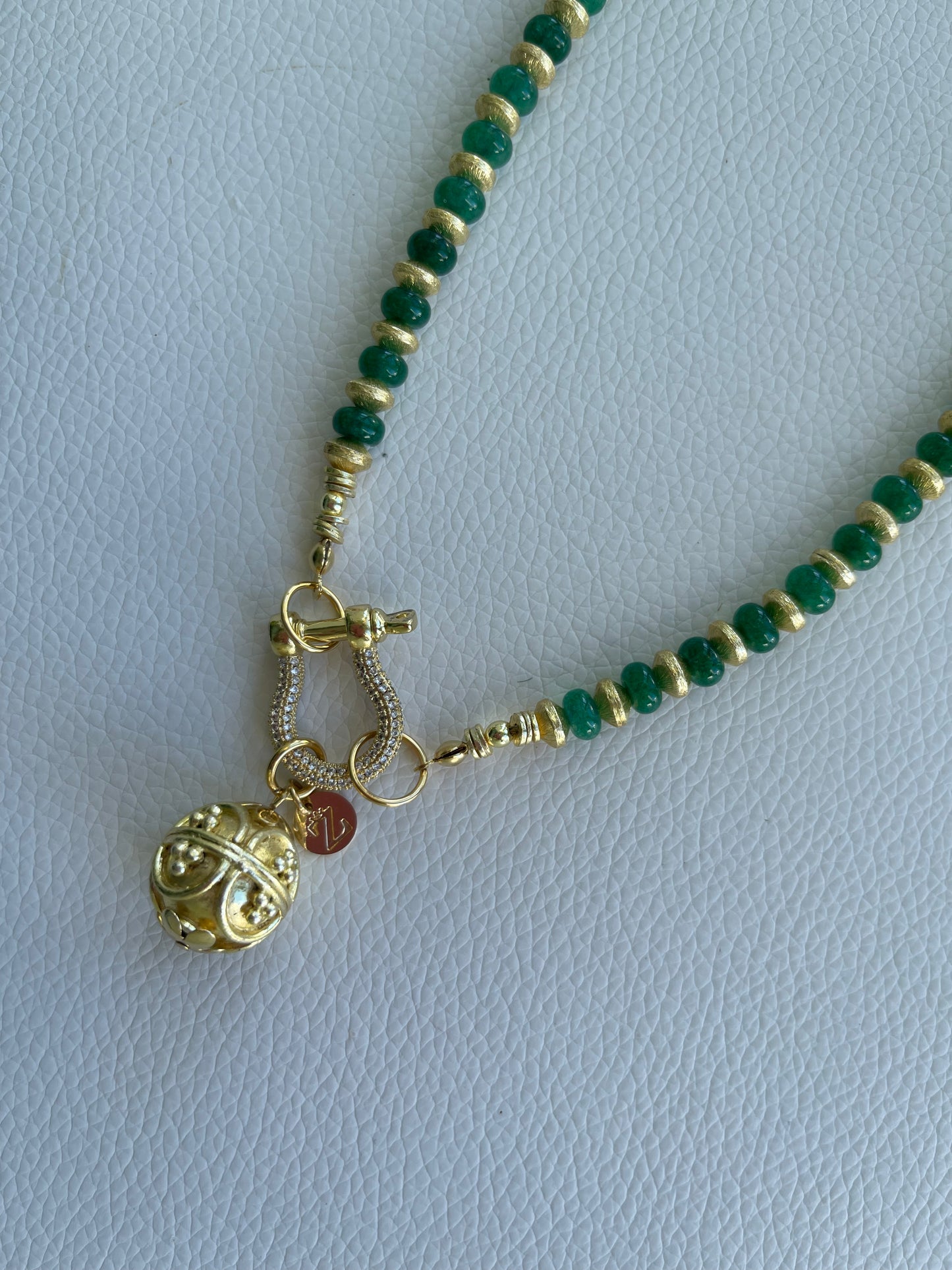 Esmerald Moon Necklace