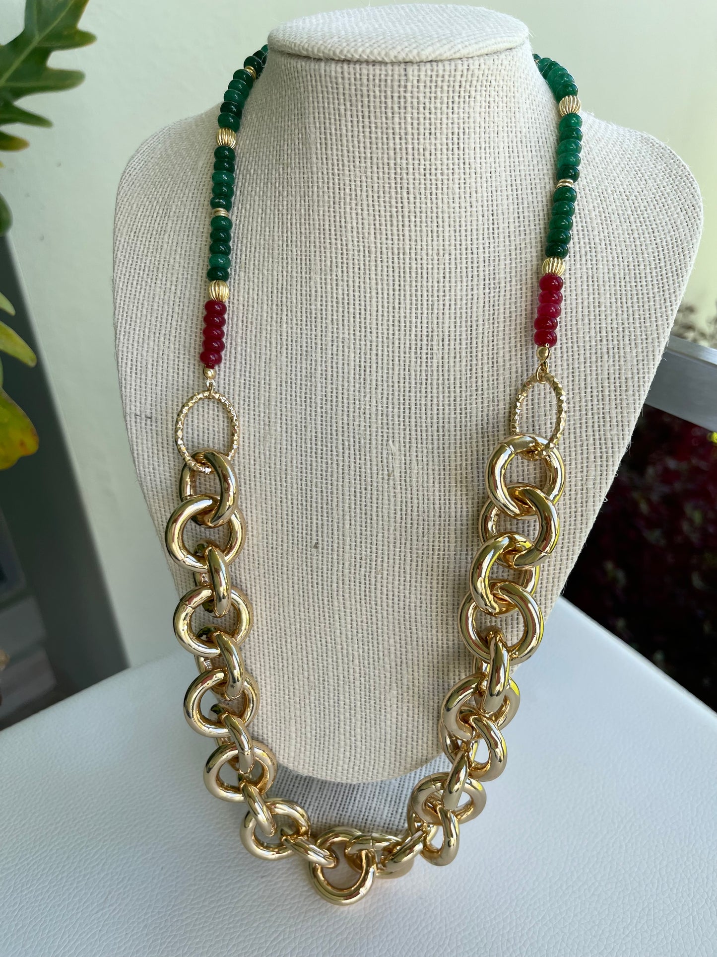 Scarlet Long Necklace