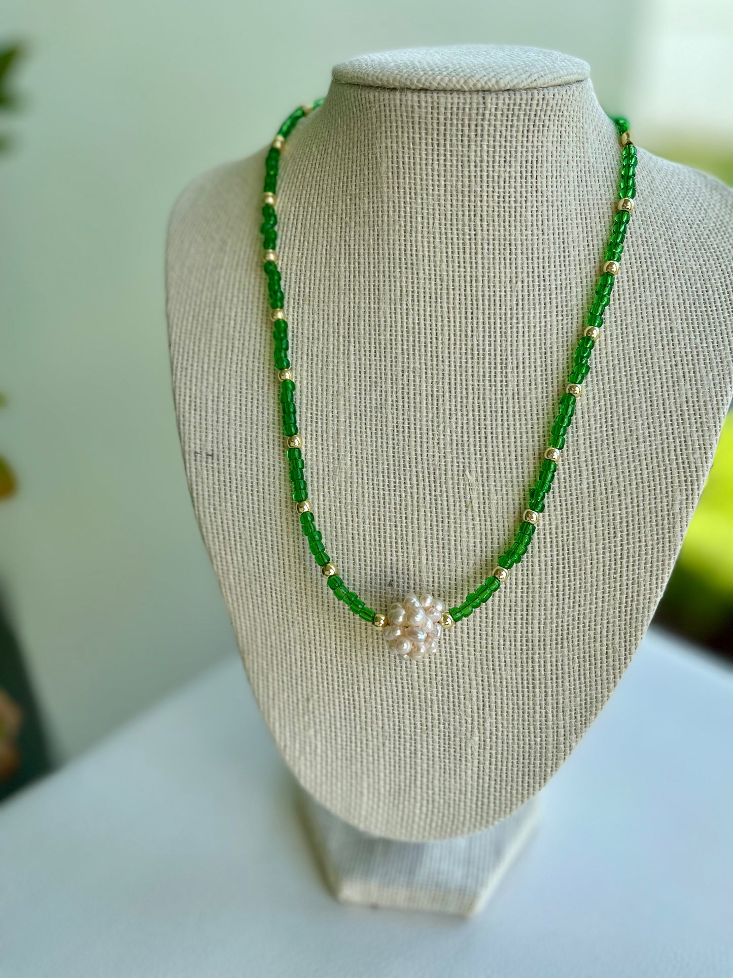 Pearl Rock Necklace