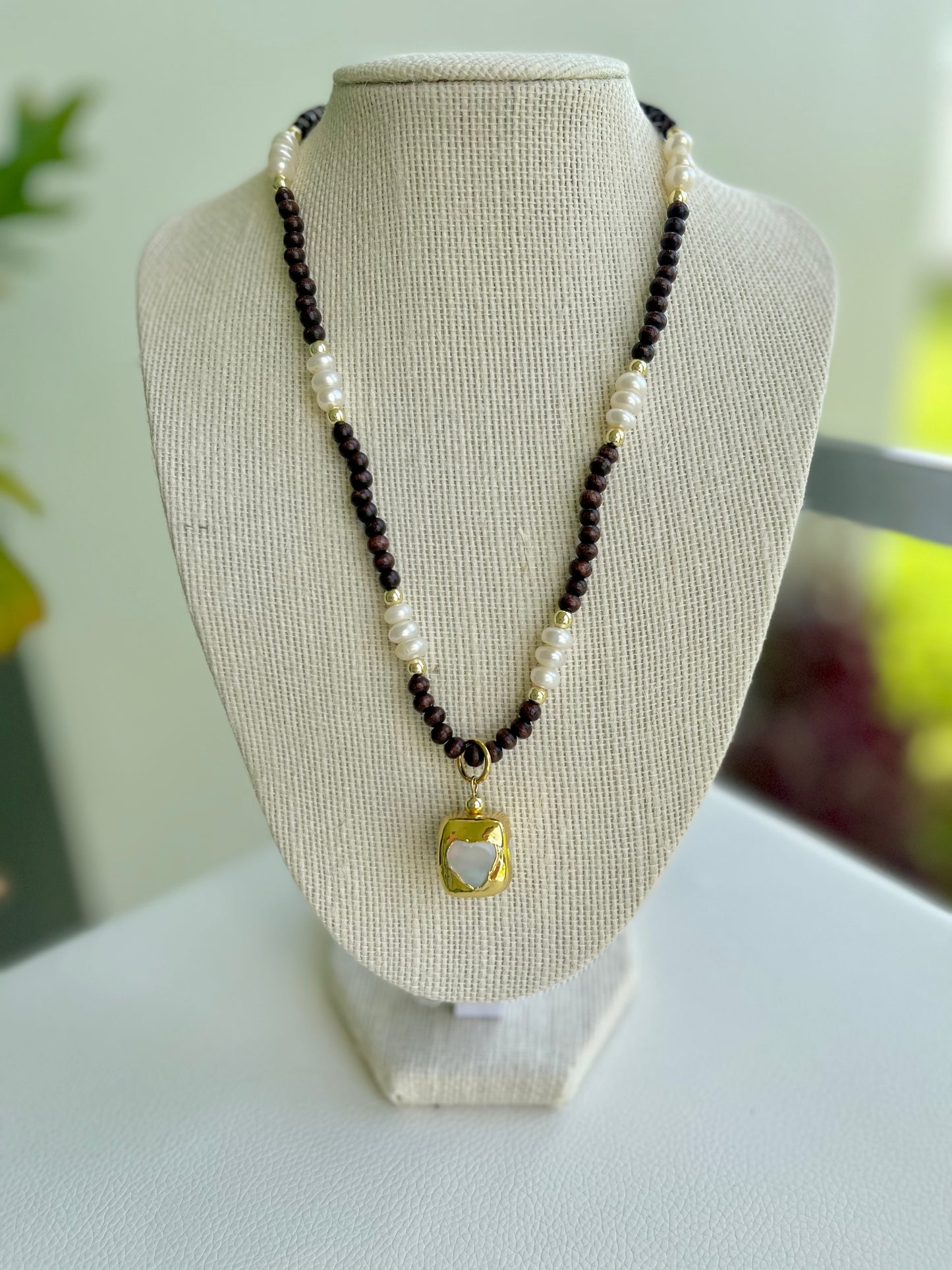 Square Heart Necklace