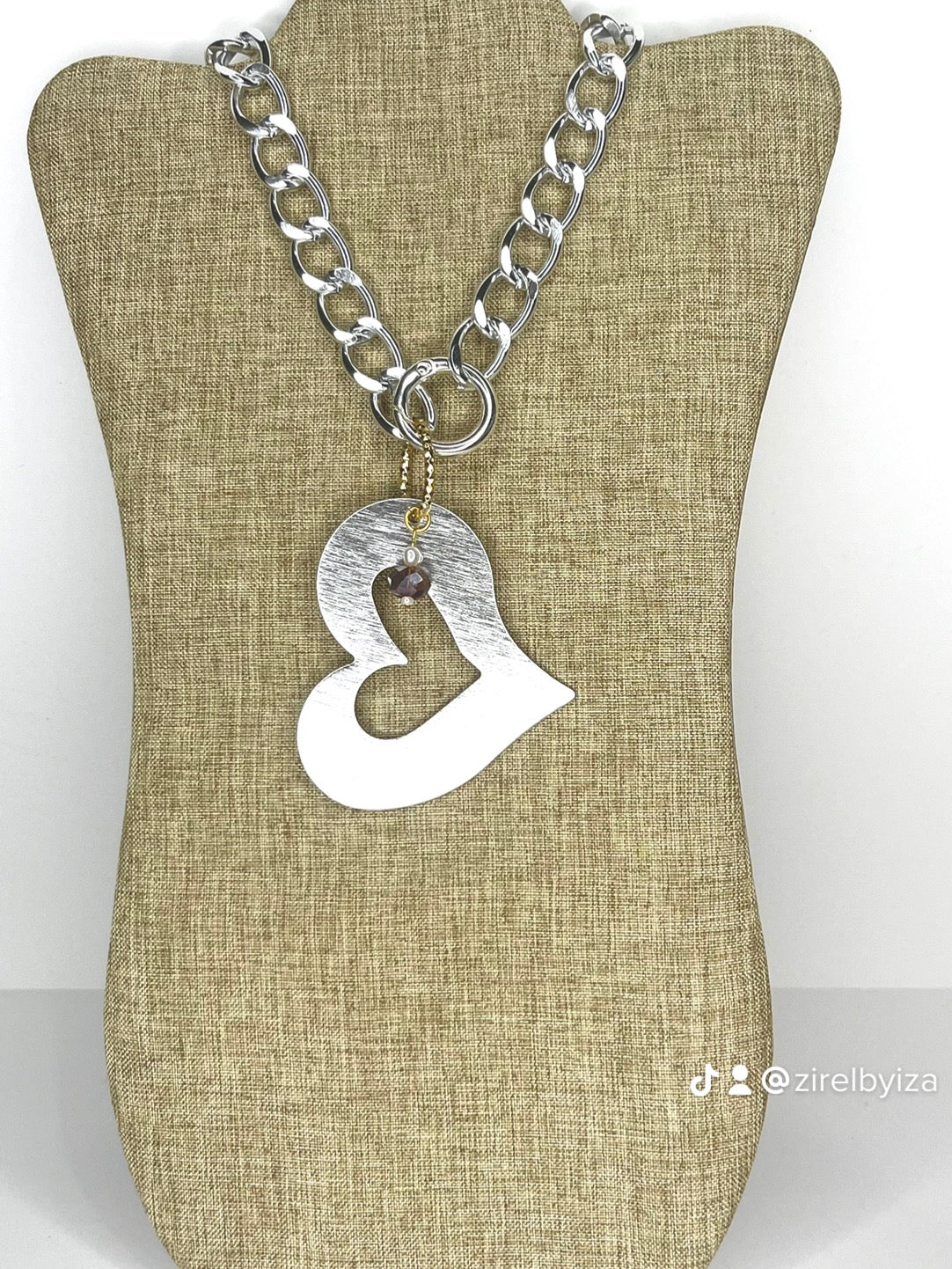 Silver Heart Necklace