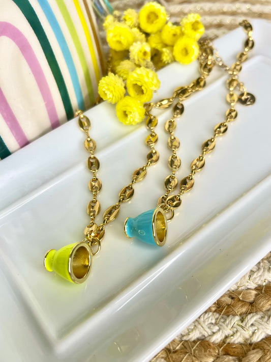Tea Cup Necklace