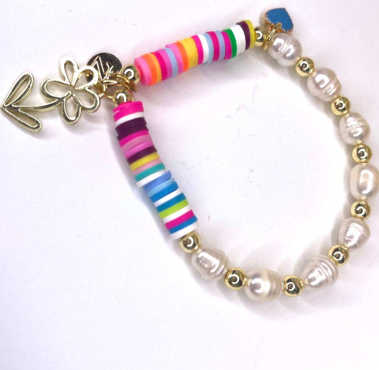 Elastic Heishi Bracelet