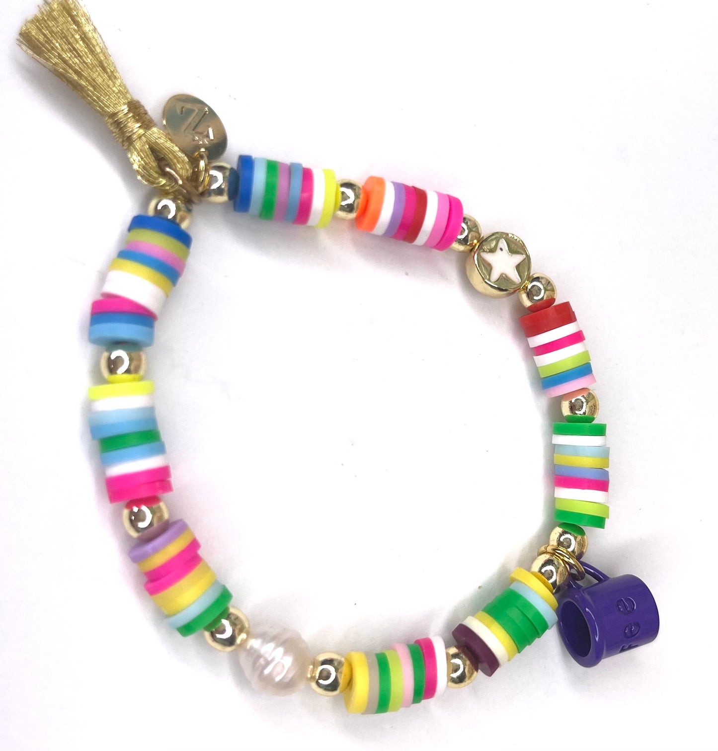 Elastic Heishi Bracelet