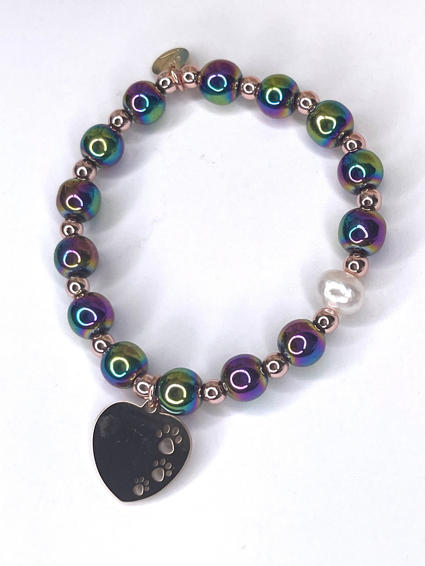 Rainbow Ball Bracelet