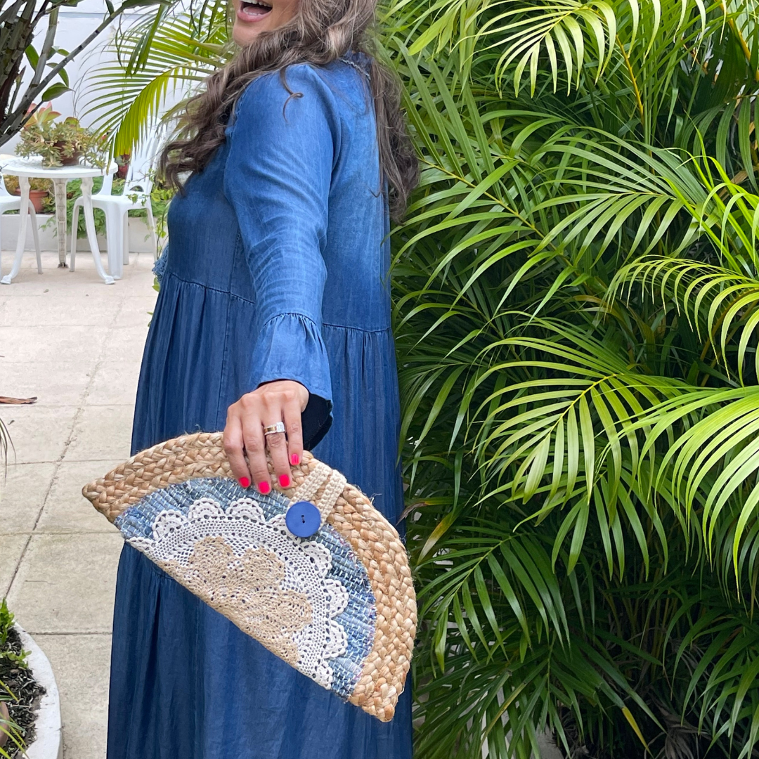 Vintage Yute Clutch