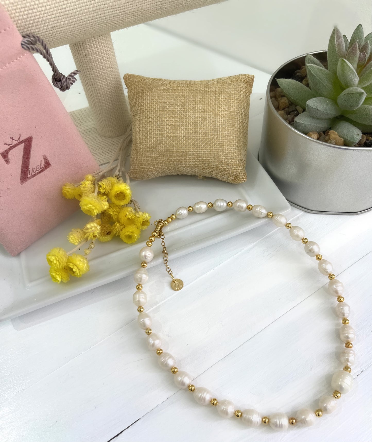 Pearl Choker Necklace