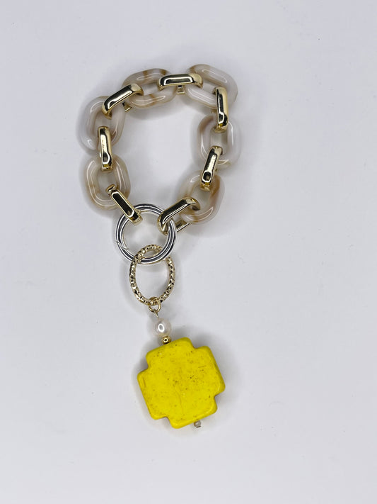 Yellow Stone Bracelet