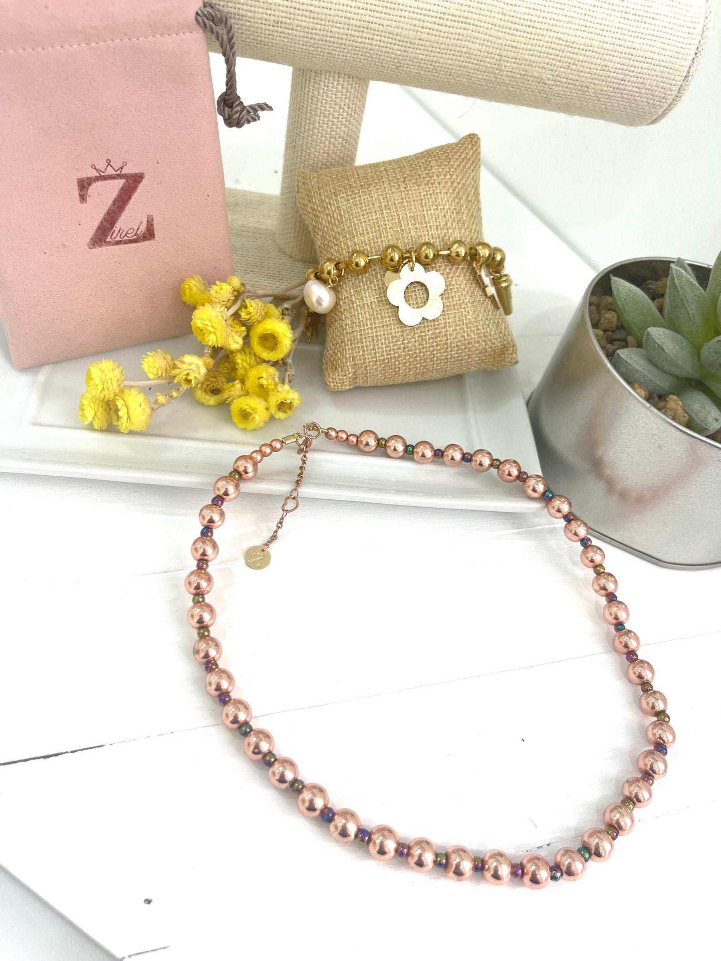 RoseGold Choker Necklace