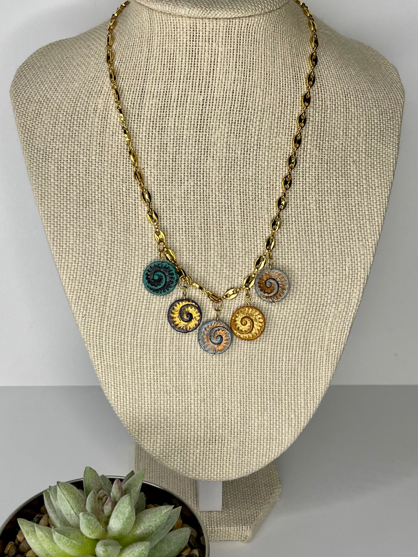 Swirl Necklace