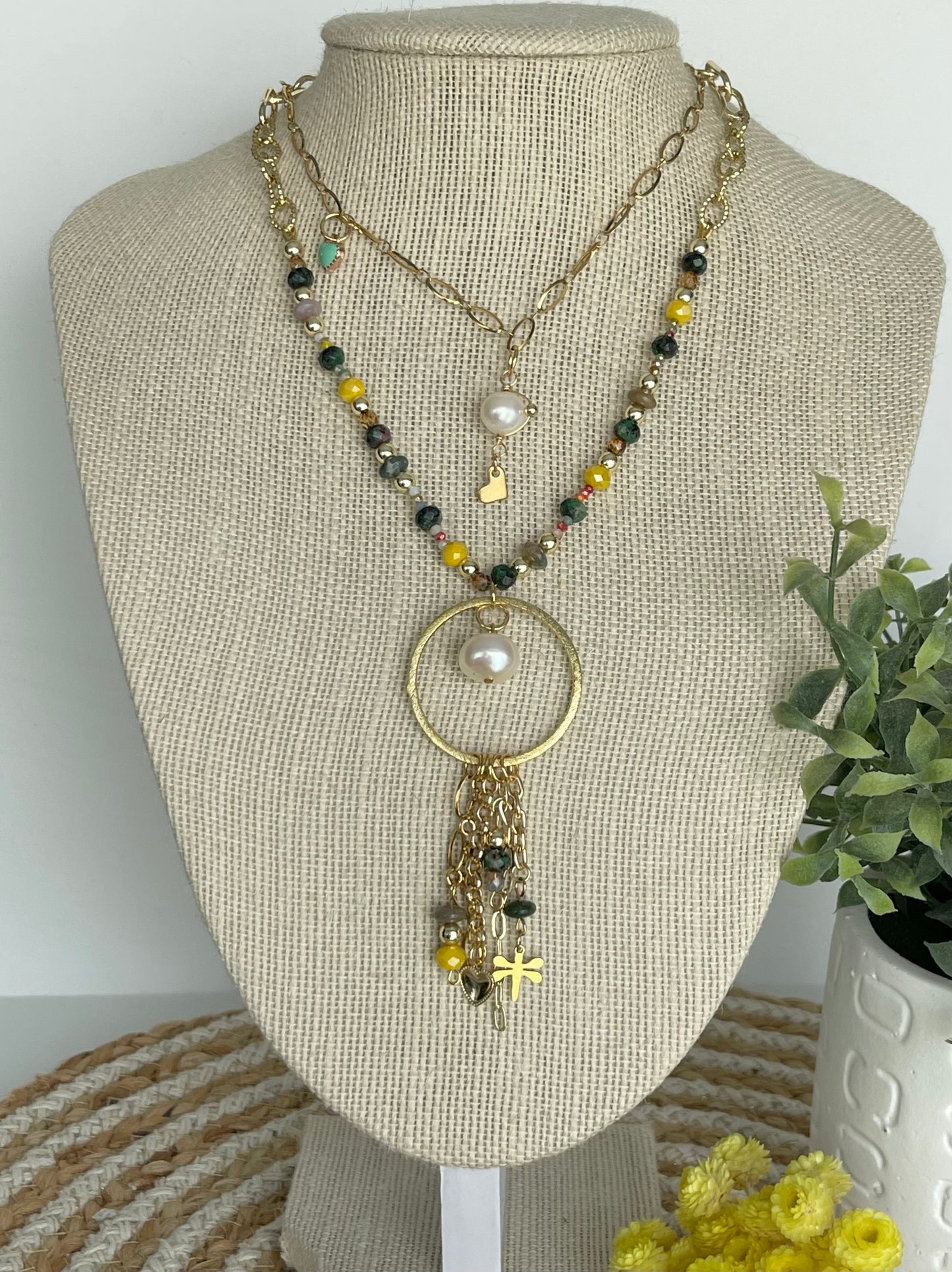 Pearl Heart Necklace