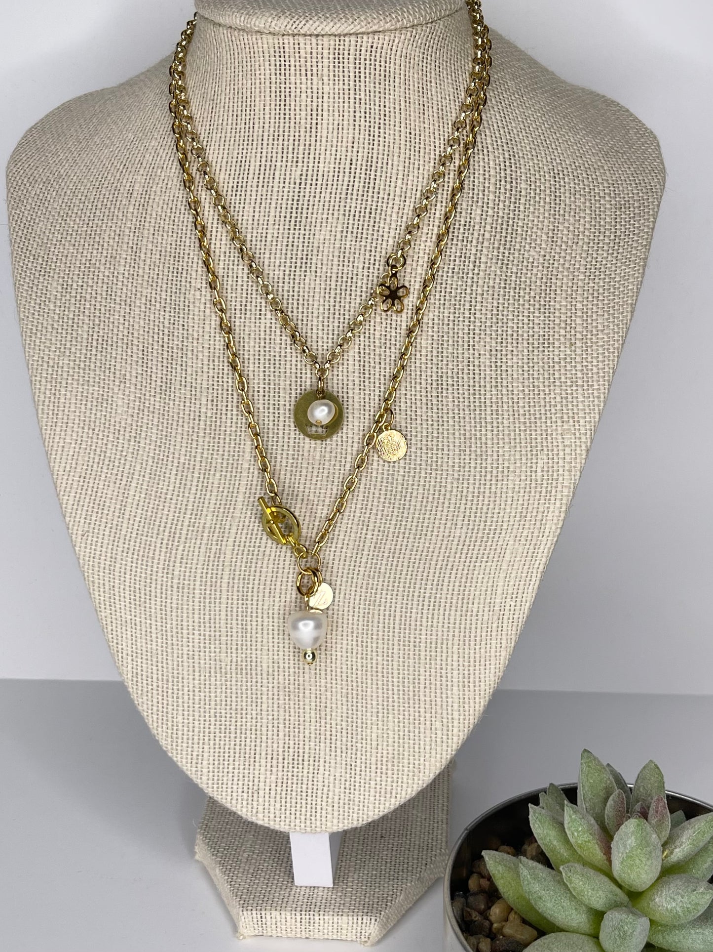 Crown Medallion Necklace