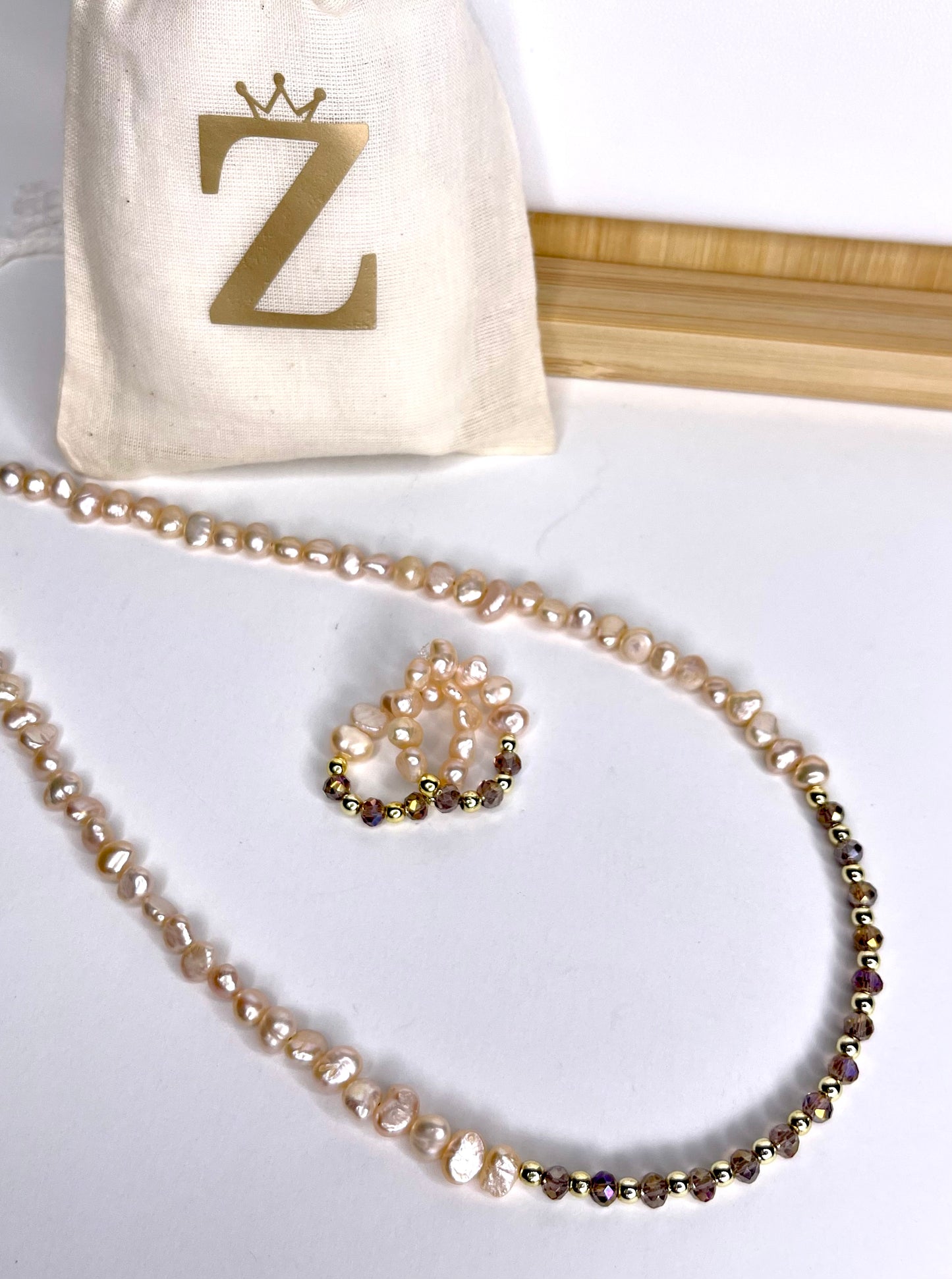 Blush Pearl Necklace