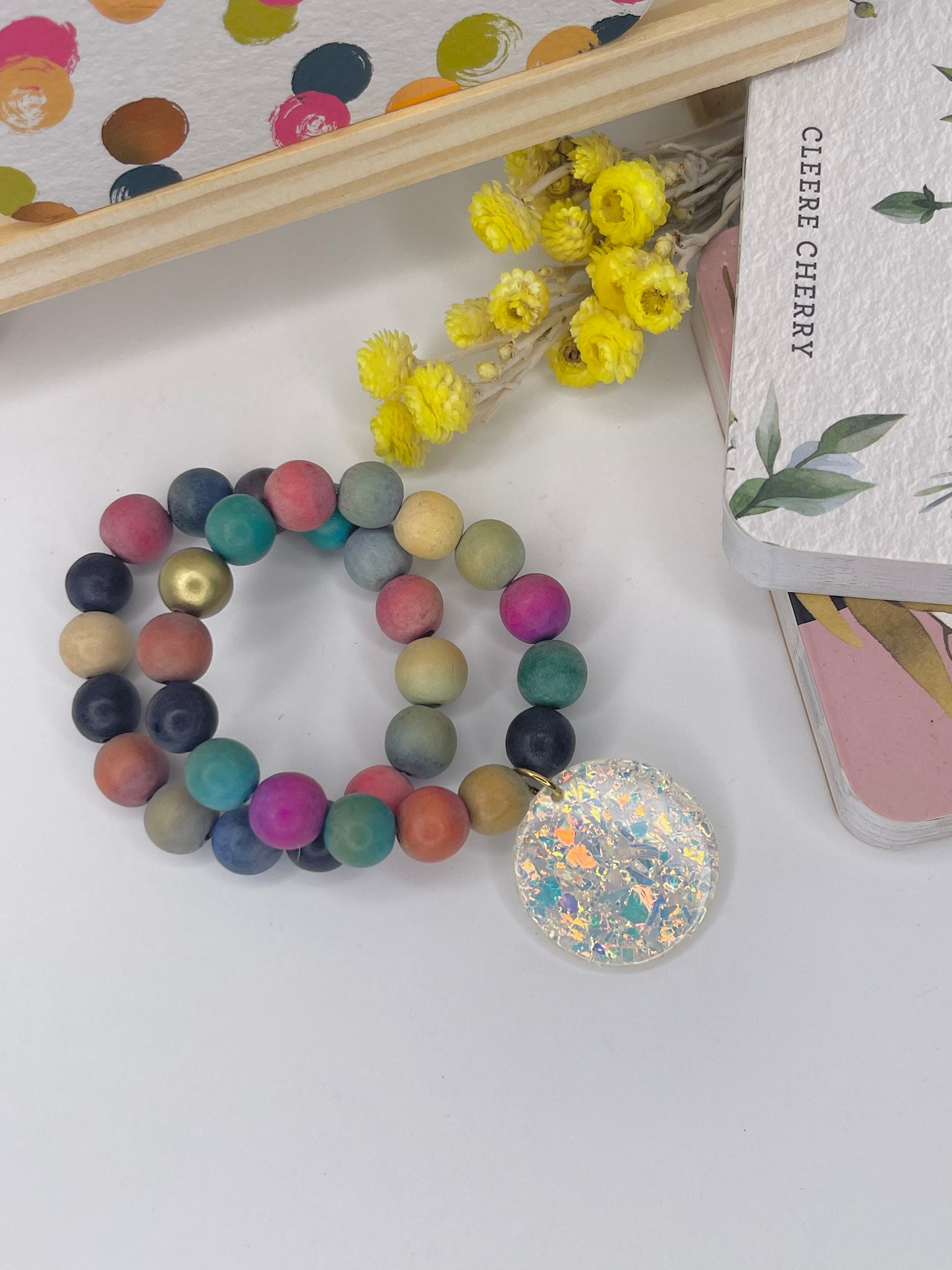 Wood Balls Bracelets