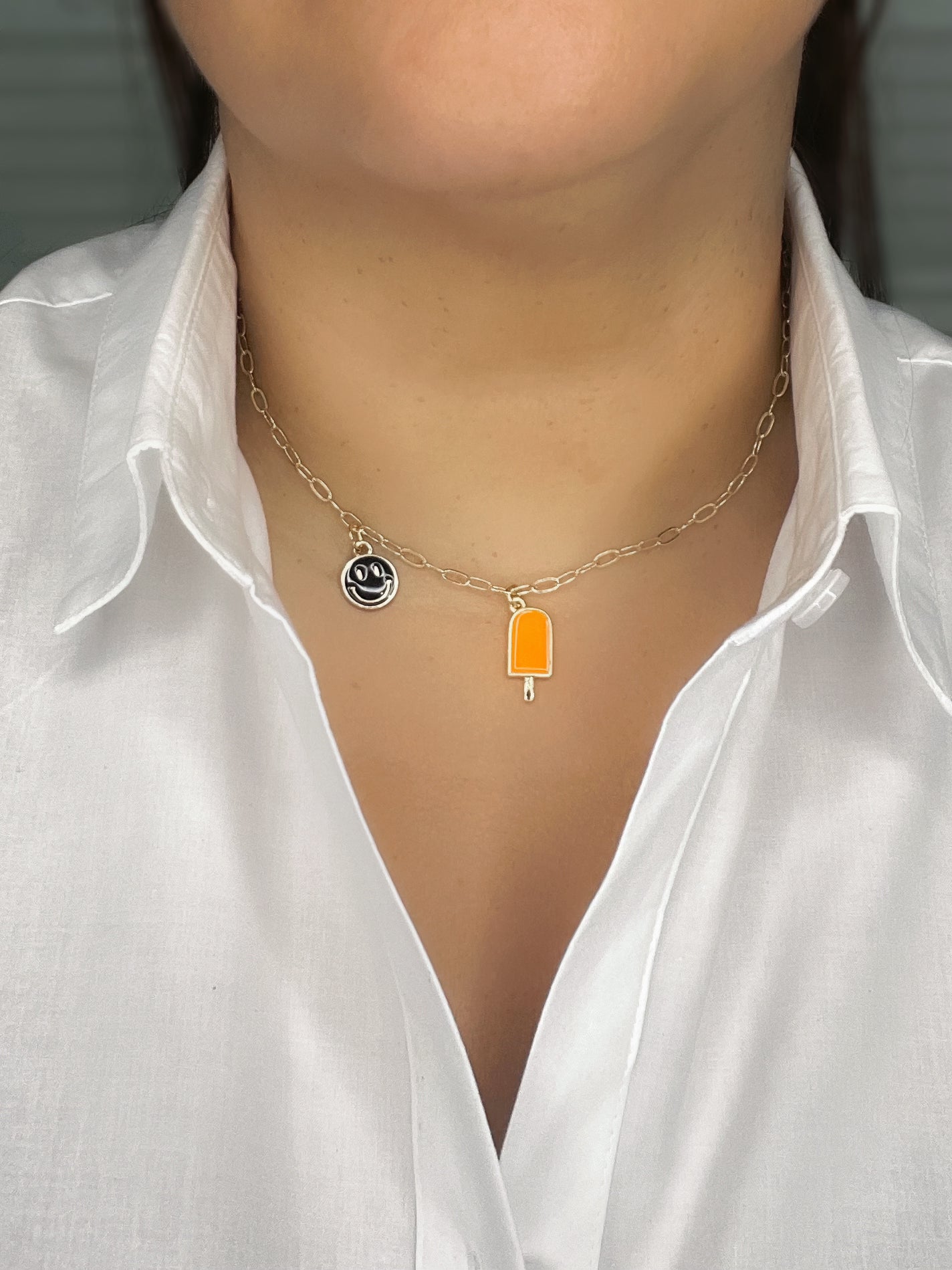 Ice Cream Pop Necklace