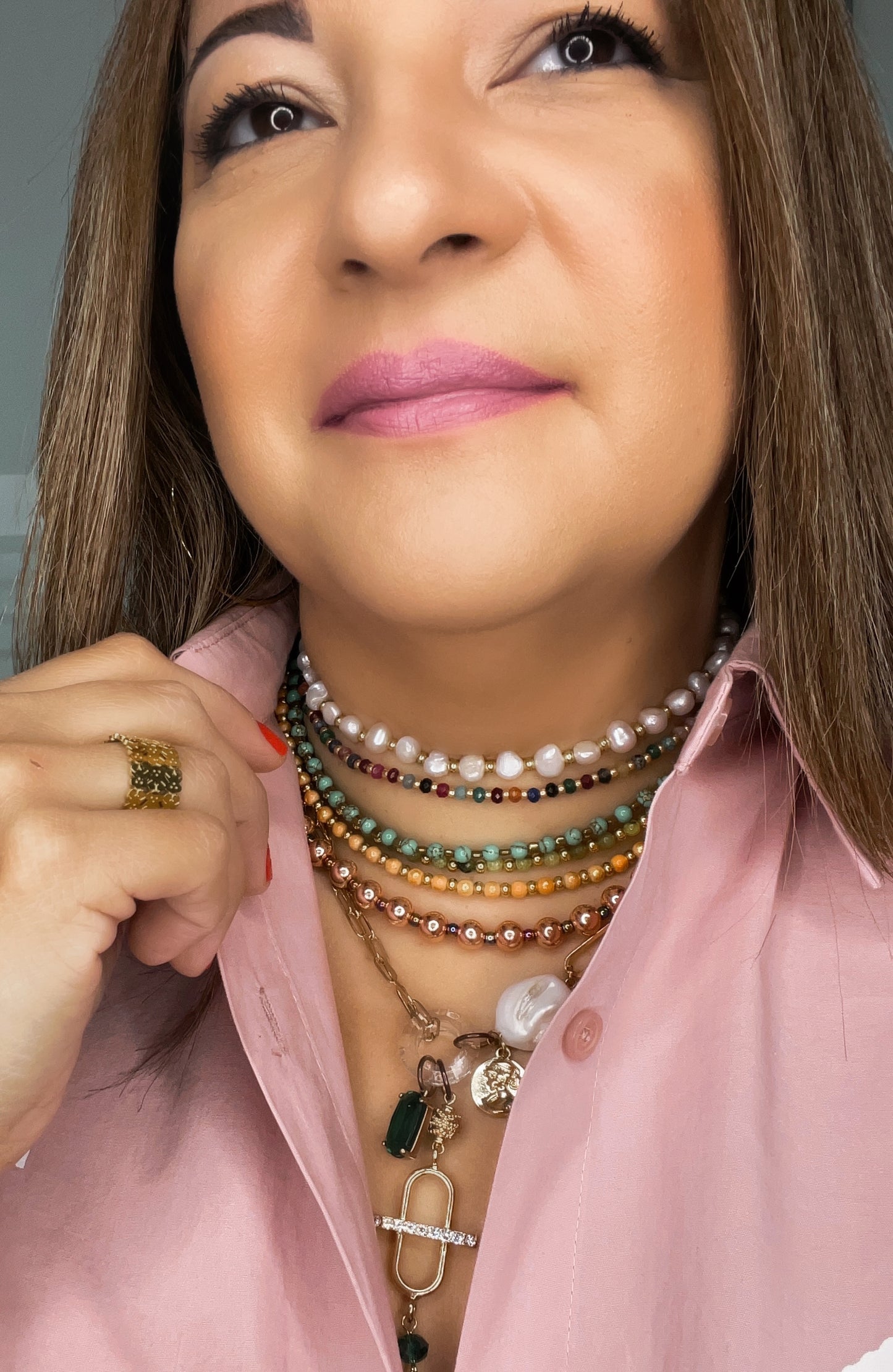 Pearl Choker Necklace