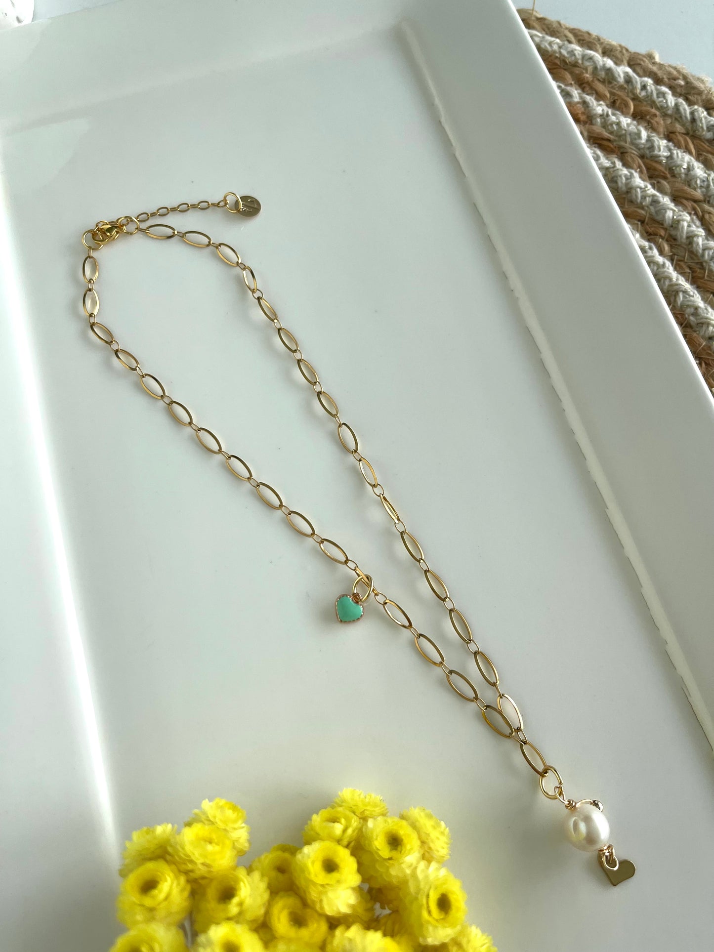 Pearl Heart Necklace