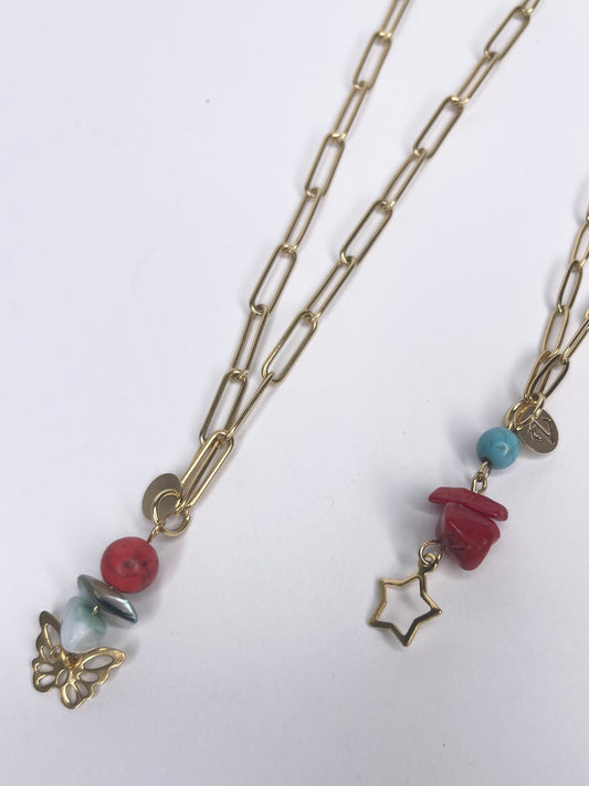 ClipPaper Chain Necklace