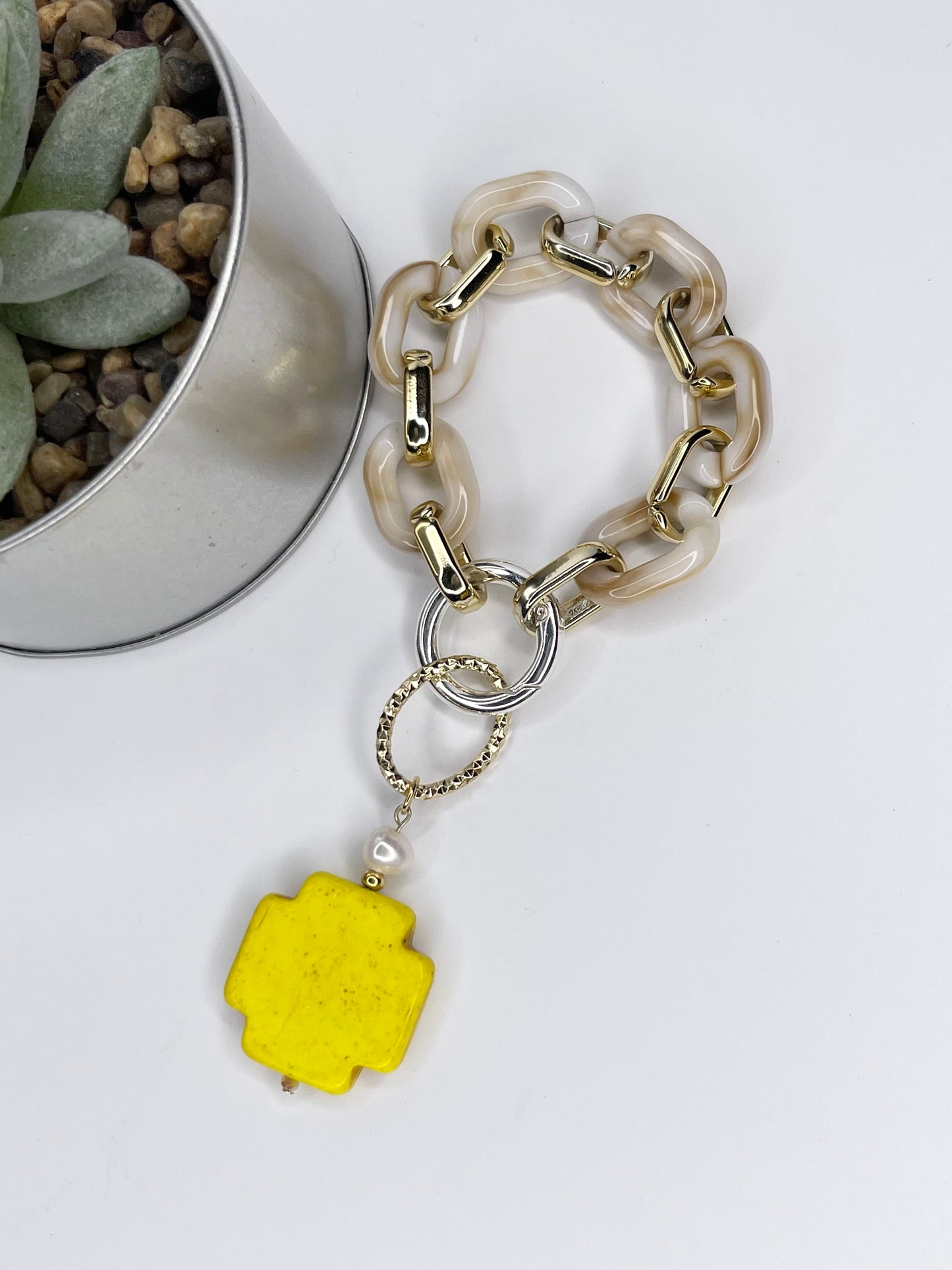Yellow Stone Bracelet