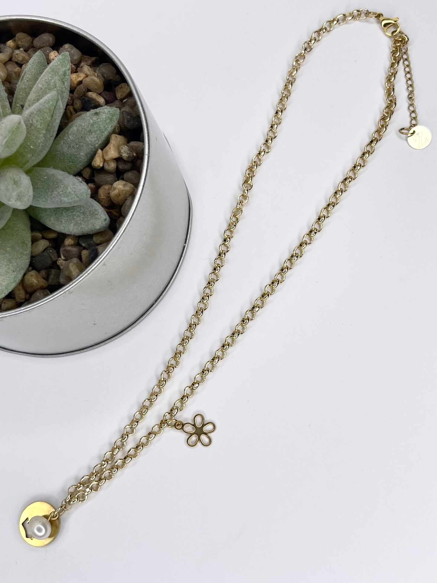 Crown Medallion Necklace