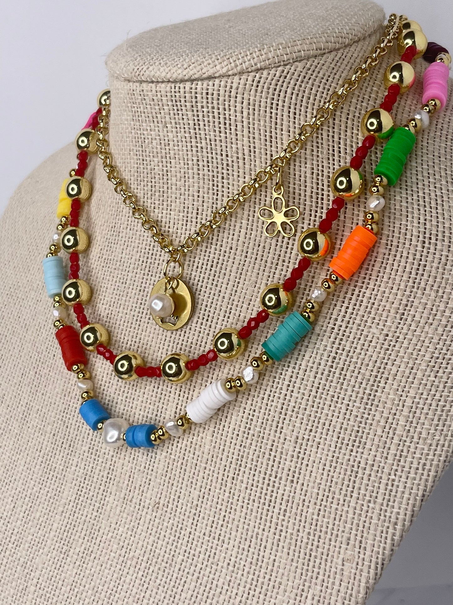 Color Block Choker