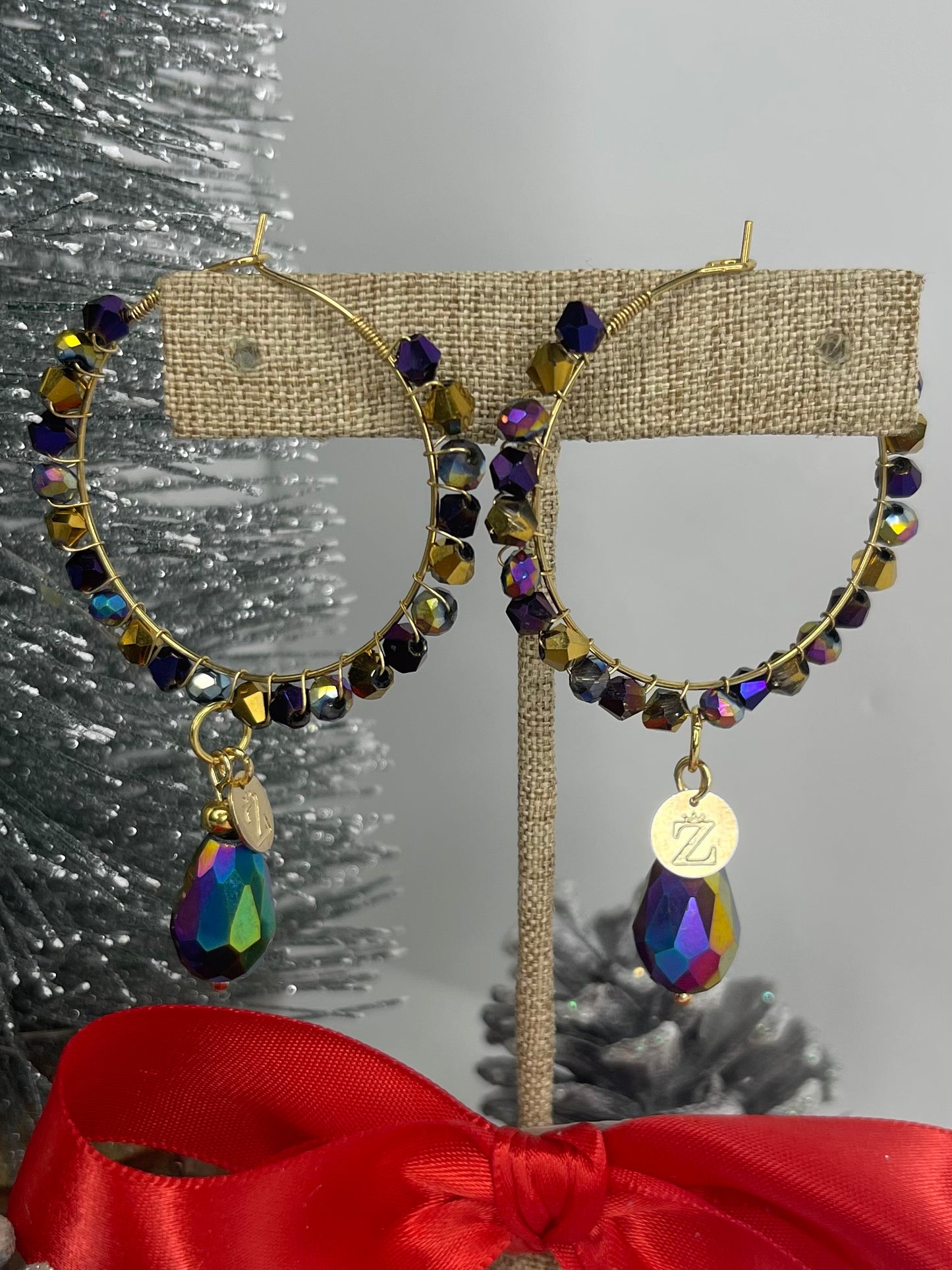 Crystal Drop Earrings