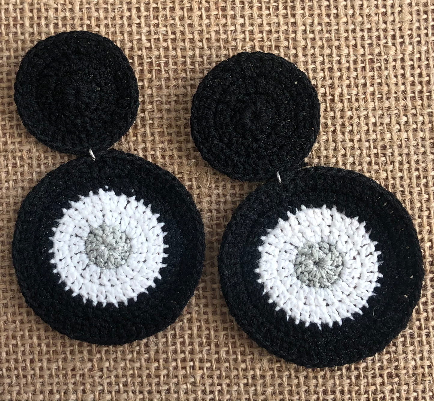 Colorful Crochet Earrings