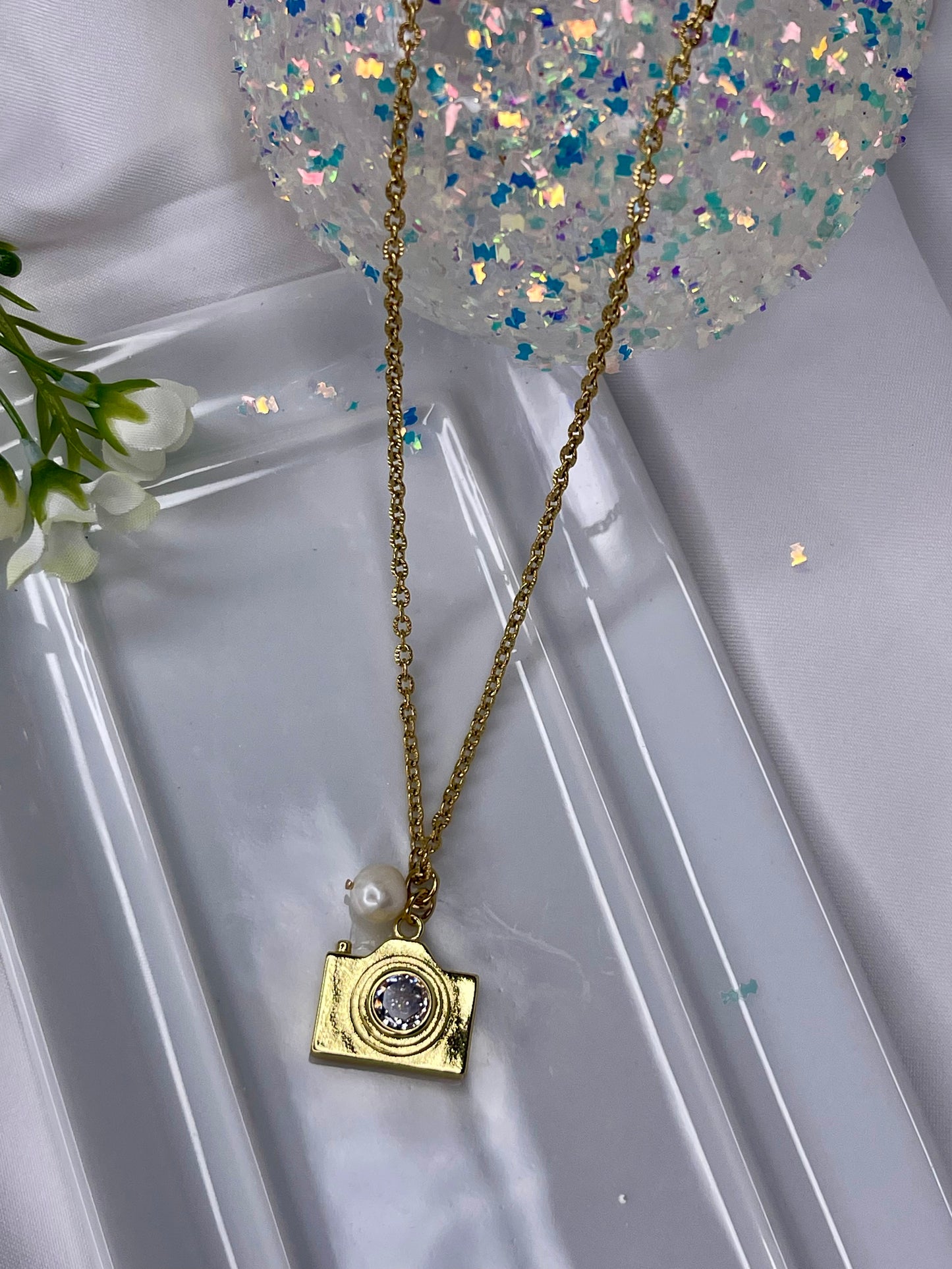 Photo Camara Necklace