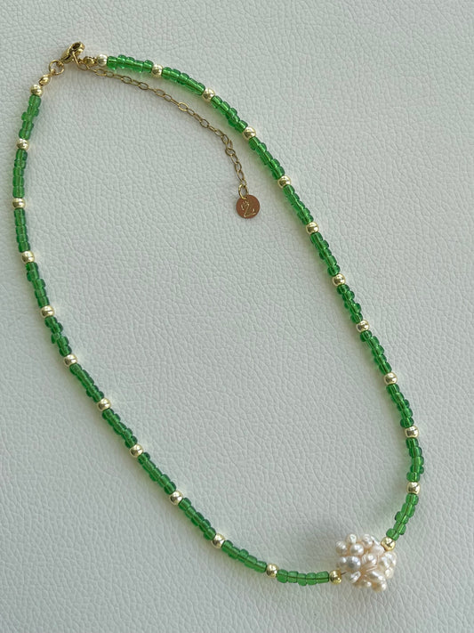 Pearl Rock Necklace