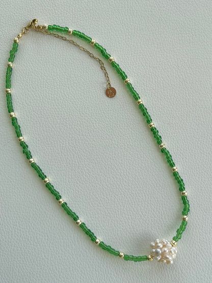 Pearl Rock Necklace