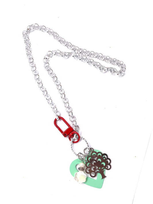 Heart Mint Necklace