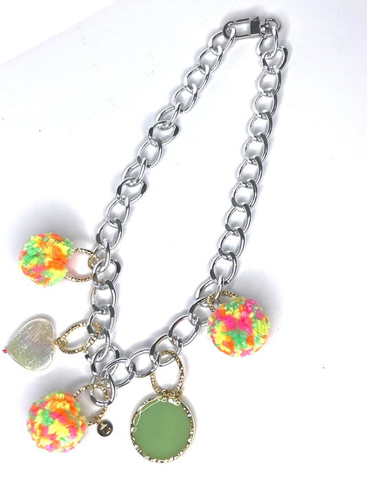 Pompom Necklace