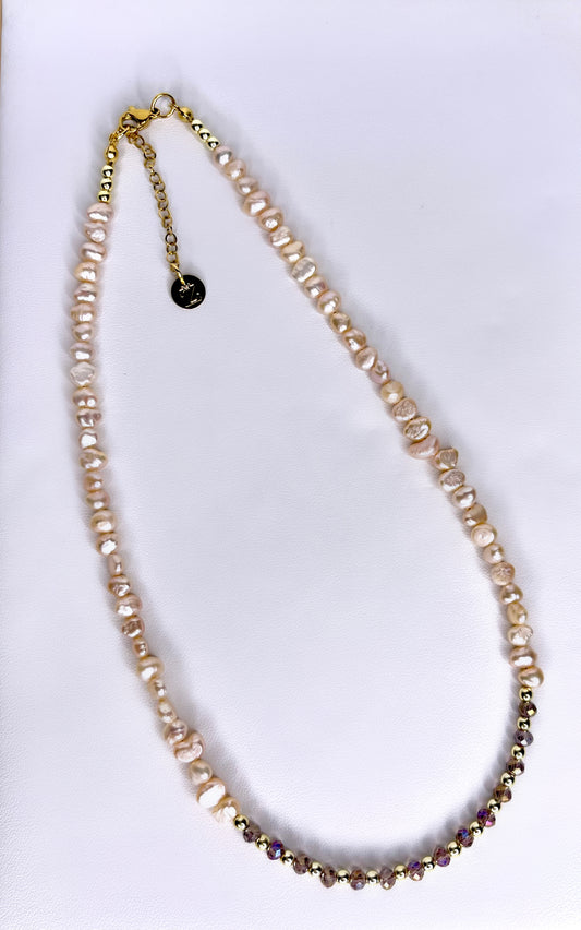 Blush Pearl Necklace