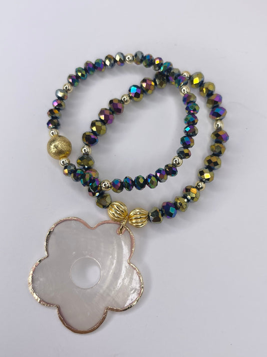 Shell Flower Bracelet