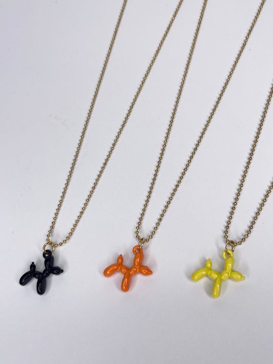 Poodle Balloon Necklace