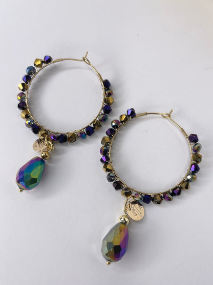 Crystal Drop Earrings