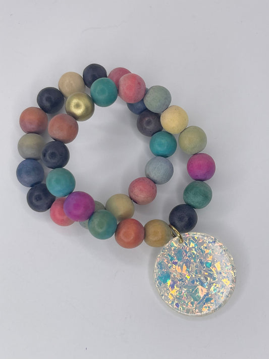 Wood Balls Bracelets