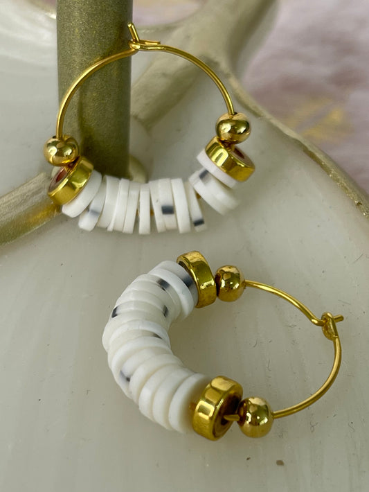 B&W Earrings